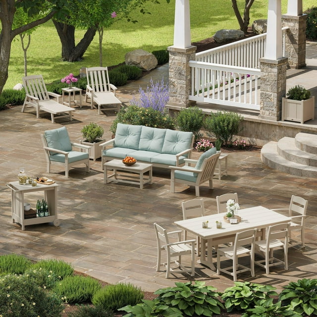 POLYWOOD Gulf Shores Patio Collection, 18pc