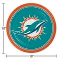 thumbnail image 2 of NFL Round Paper Plates, 10", 85 ct., Choose Your Team, 2 of 8