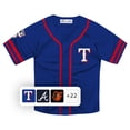 thumbnail image 3 of Texas Rangers Youth Jersey, 3 of 4