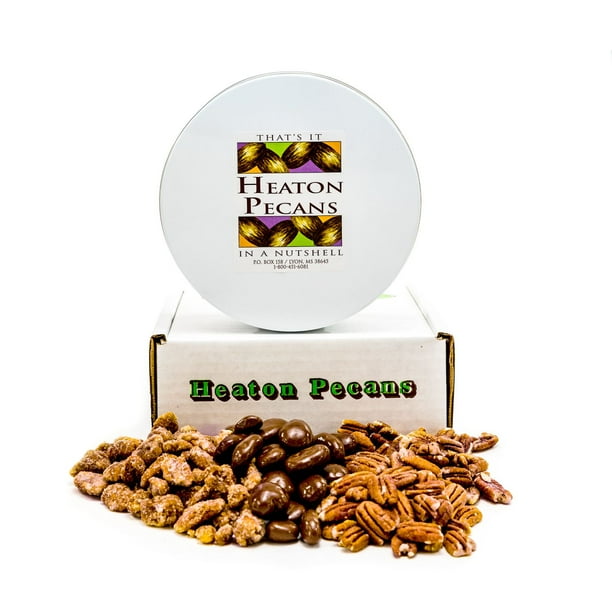 Heaton Pecans, Chocolate-Covered, Oven Roasted/ Salted, and
