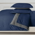 thumbnail image 4 of Modern Prewashed Crinkle Reversible Duvet Cover Set, Assorted Sizes, 4 of 5