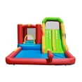 thumbnail image 8 of Happy Hop Inflatable Double Slide Water Fun Park with Bouncy Castle, 8 of 14