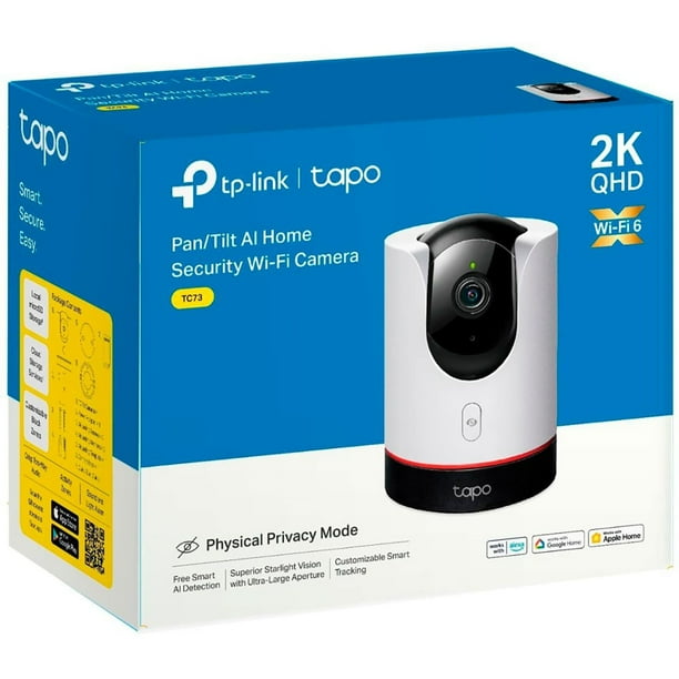 TP-Link Plug-in 2K Tapo Pan-Tilt Indoor Security Camera - Samsclub.com