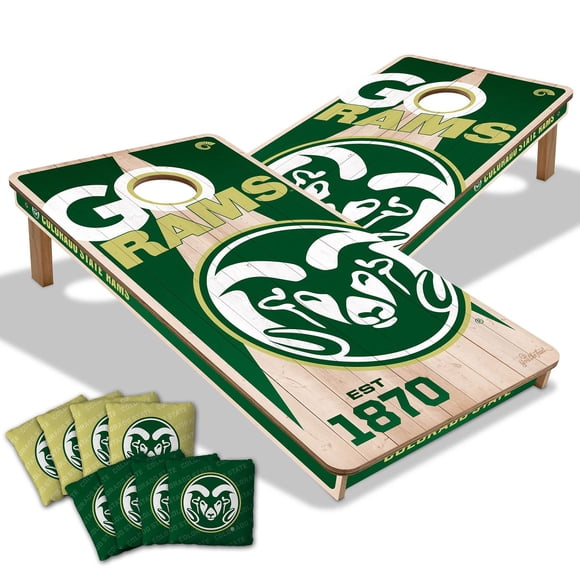 YouTheFan Colorado State Rams 2'x4' Cornhole Board Set