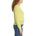 thumbnail image 2 of Nine West Women's Pointelle Sweater, 2 of 6