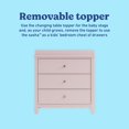 thumbnail image 6 of Graco Sasha 3 Drawer Chest with Changing Topper, Choose Color, 6 of 9