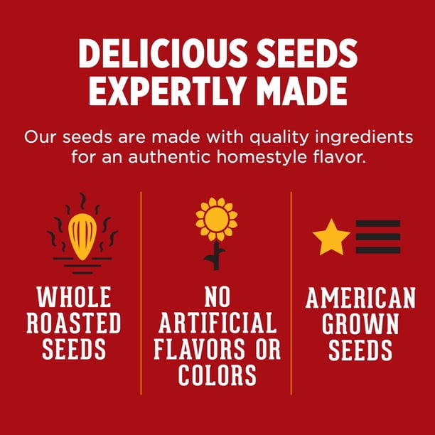 David Roasted And Salted Original Jumbo Sunflower Seeds Pack 5.25 Ounc
