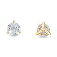 thumbnail image 5 of Round Cut Diamond Martini Set Stud Earrings in 14K Gold, 5 of 7