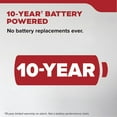 thumbnail image 2 of Kidde 10-Year Battery Smoke Detector with LED Warning Lights, 2 Pack, 2 of 13