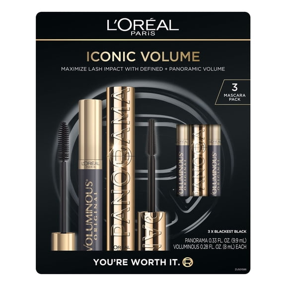 L'Oreal Paris 2 Voluminous & 1 Panorama Mascara Kit