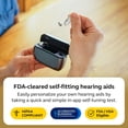 thumbnail image 3 of Jabra Enhance Select M2 Swift Comfortable Receiver-In-Ear (RIE) Hearing Aids - Silver, 3 of 9