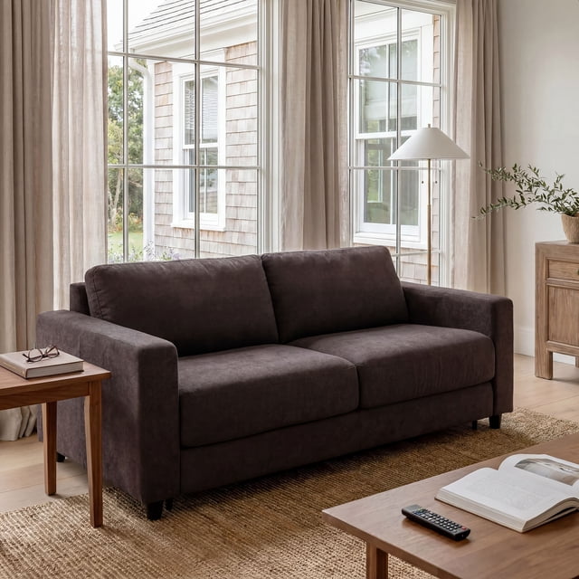 Stearns & Foster Burnell Queen Sofa Bed with 6" Mattress
