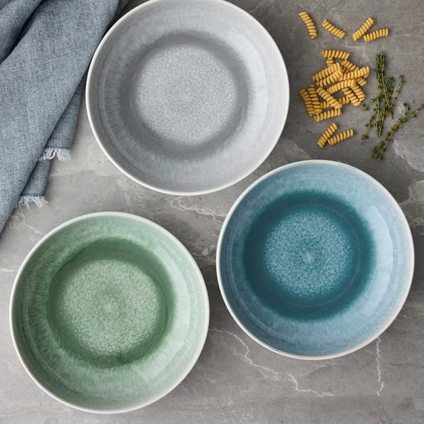 Member's Mark 4-Piece Stoneware Reactive Pasta Bowl Set - Samsclub.com