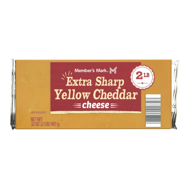 cheeseさま専用 Member's Mark Extra Sharp White Cheddar Cheese 32 oz. - Samsclub.com