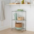 thumbnail image 3 of TRINITY BASICS EcoStorage 3-Tier NSF Wire Shelving, 23.2" W x 13.4" D x 35.6" H, 2 Pack, 3 of 16