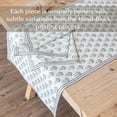 thumbnail image 3 of Over&Back 100% Cotton Hand-Blocked Printed Table Runner, 3 of 9