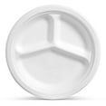 thumbnail image 3 of Chinet Classic Compartment Paper Plate, 10.38", 165 ct., 3 of 10