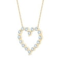 thumbnail image 2 of Lab Created Diamond Heart Pendant Necklace, 1.5C.T.W.T, 2 of 5