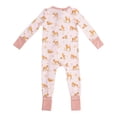 thumbnail image 2 of Angel Dear Baby Girls Convertible Zipper Romper, 2 of 4