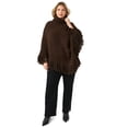 thumbnail image 4 of Edited by Maren Morris Women's Fringe Poncho, 4 of 10