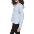 thumbnail image 2 of DKNY Women's Waffle Hoodie, 2 of 8
