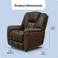 thumbnail image 3 of Serta Big & Tall Recliner, 3 of 10