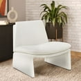 thumbnail image 1 of Fabric Mid-Century Modern Accent Chair, 1 of 9