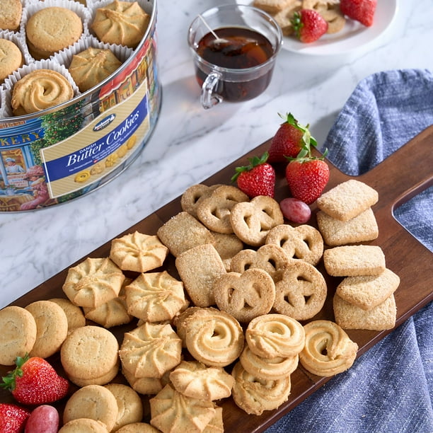 Jacobsens Original Premium Danish Butter Cookie Tin, 3.5 lbs., 2