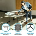 thumbnail image 4 of Lifetime 60" Round Professional Grade Folding Table , 4 of 12