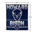 thumbnail image 7 of Logo Brands Howard Bison 60"x70" Super Plush Blanket, 7 of 7