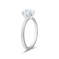 thumbnail image 3 of Oval Cut Solitaire Diamond Ring in 18K Gold, 3 of 7