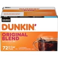 thumbnail image 1 of Dunkin' Donuts Medium Roast  K-Cup Coffee Pods, Original Blend, 72 ct., 1 of 6