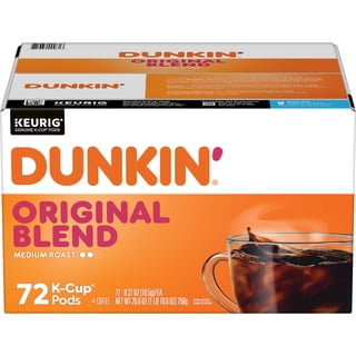 Dunkin' Donuts Medium Roast K-Cup Coffee Pods, Original Blend, 72 ct.