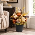 thumbnail image 3 of Artificial 32" Urn Filler in Black Grower's Pot, Assorted Colors, 3 of 5