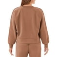 thumbnail image 2 of Member's Mark Women's Sandwash Front Seam Piping Crewneck Sweatshirt, 2 of 8