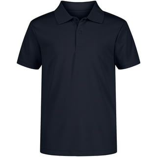 Nautica Boys Short Sleeve Performance Uniform Polo