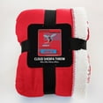 thumbnail image 3 of Officially Licensed NCAA Cloud Throw Blanket with Sherpa Back, 60" x 70", 3 of 4