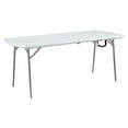 thumbnail image 2 of NPS 30 x 72 Heavy-Duty Fold-in-Half Table, Speckled Gray, 2 of 10
