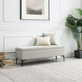 thumbnail image 5 of Regina Upholstered Storage Bench, Assorted Sizes And Colors, 5 of 10