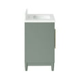 thumbnail image 7 of Member's Mark Enzo Collection 30" Bathroom Vanity with Rattan Cabinet Doors, Green Finish, 7 of 8