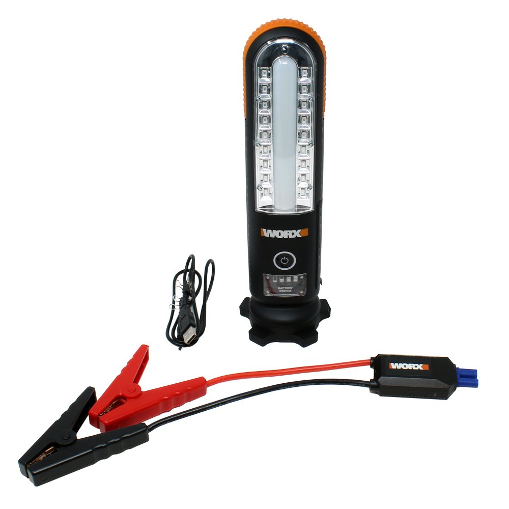 Worx 1200mAh Multi-Function Car Jump Starter with USB Charging ...