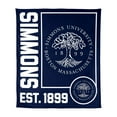thumbnail image 1 of Logo Brands Simmons University 60"x70" Super Plush Blanket, 1 of 6