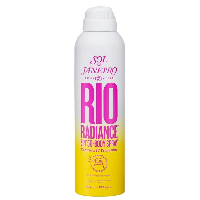 Sol De Janeiro Rio Radiance, SPF 50, Body Spray, 6.7 oz.