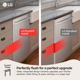 thumbnail image 10 of LG FlushFit Top Control Dishwasher with 1-Hour Wash & Dry Cycle, 10 of 18
