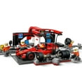 thumbnail image 4 of LEGO City F1 Pit Stop & Pit Crew with Ferrari Car Toy, 322 pcs., 4 of 6