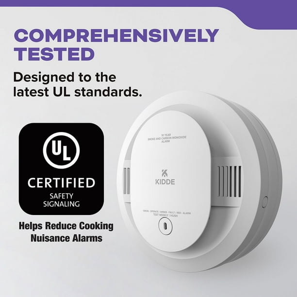 Kidde Carbon Monoxide Alarm AC Powered, Plug-in With Battery Backup Kn-cob-dp2. 2 Pack 21025759