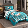 thumbnail image 4 of Logo Brands Miami Dolphins Bed-In-A-Bag Set, 4 of 5