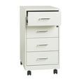 thumbnail image 5 of Hirsh 18" Deep 4-Drawer Metal Mobile Organizer, 4 Box Drawers, White, 5 of 19