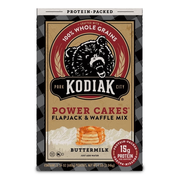 Kodiak Cakes Power Cakes Flapjack and Waffle Mix, 72 oz.