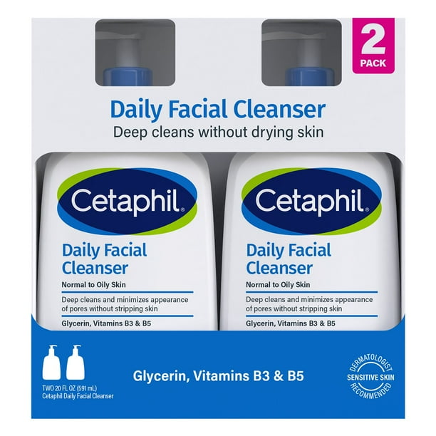 Cetaphil Daily Facial Cleanser, 20 fl. oz., 2 pk. - Samsclub.com